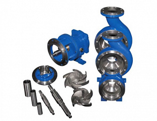 Корпус подшипников для насоса БМ 67/22,4 - Н13.2.368.01.305-01